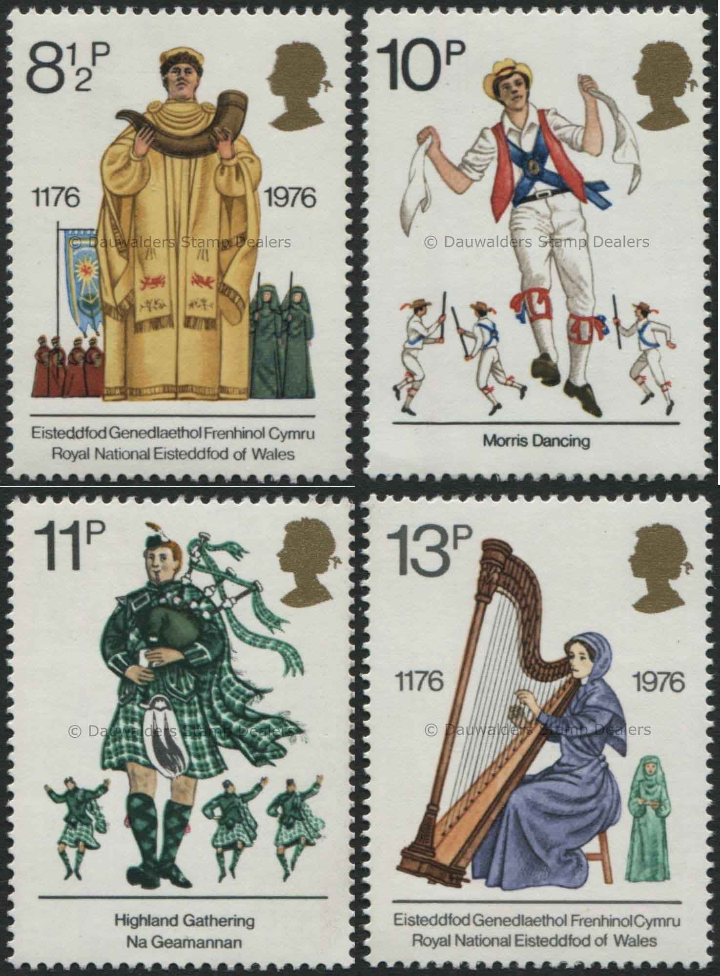 SG1010-1013 Set of 4 1976 Culture