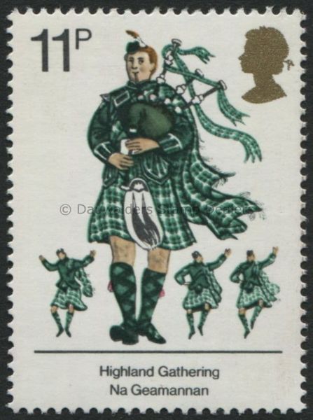 SG1012 11p Scots Piper 1976 Culture