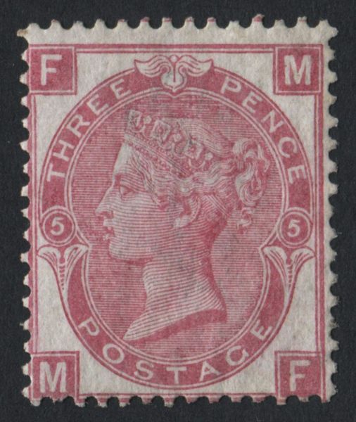 SG103, 3d Rose, Pl5, superb unmounted mint.