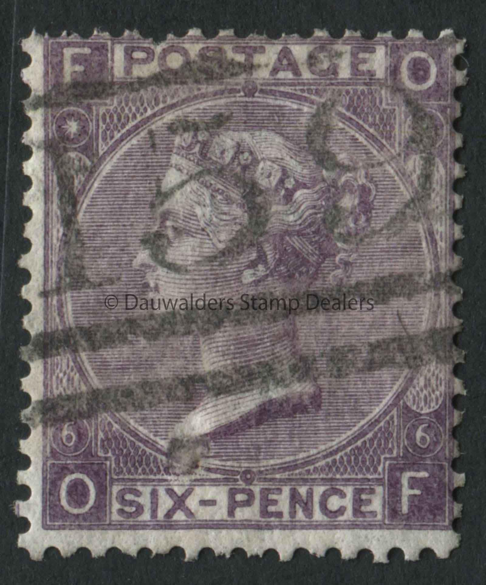 SG105 6d Deep Lilac Plate 6