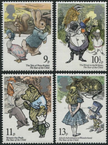 SG1091-1094 Set of 4 1979 Year of the Child