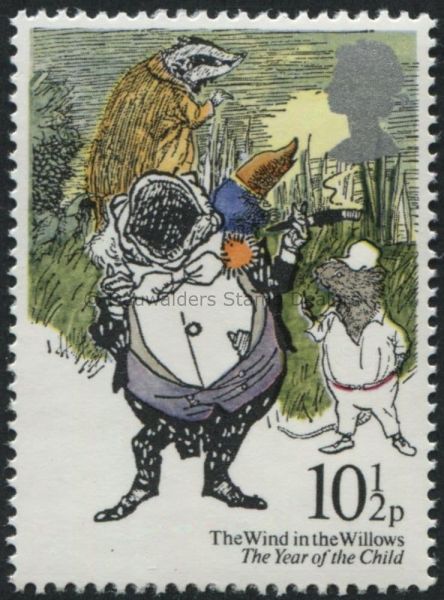 SG1092 10p Wind in the Willows 1979 Year of the Child