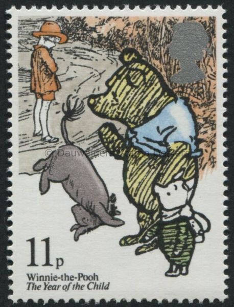 SG1093 11p Winnie the Pooh 1979 Year of the Child