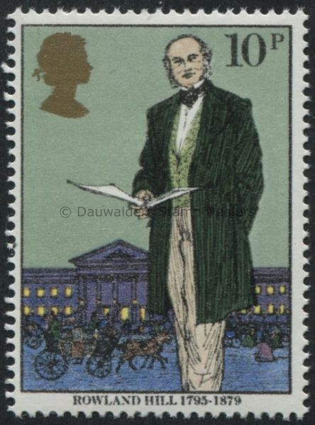 SG1095 10p Sir Rowland Hill 1979 Sir Rowland Hill