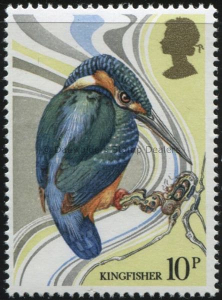 SG1109 10p Kingfisher 1980 Birds