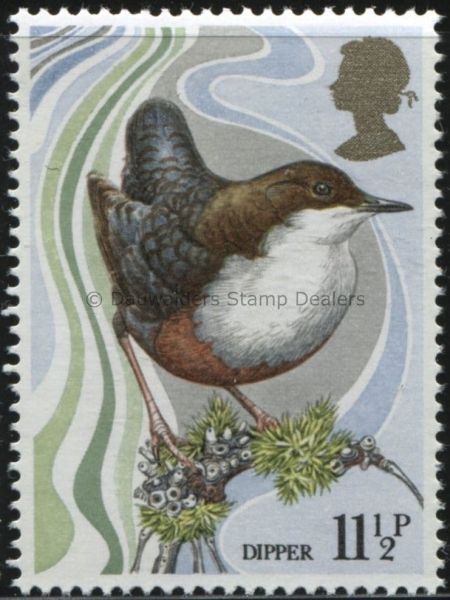 SG1110 11p Dipper 1980 Birds