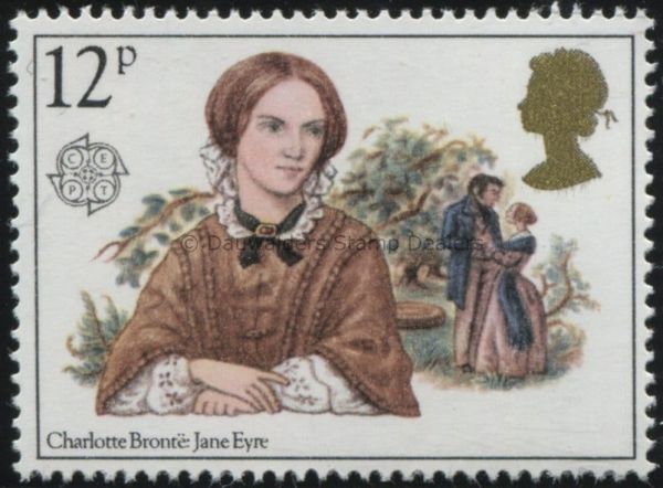 SG1125 12p Charlottle Bronte 1980 Famous Authoresses