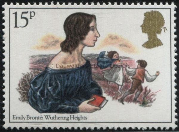 SG1127 15p Emily Bronte 1980 Famous Authoresses