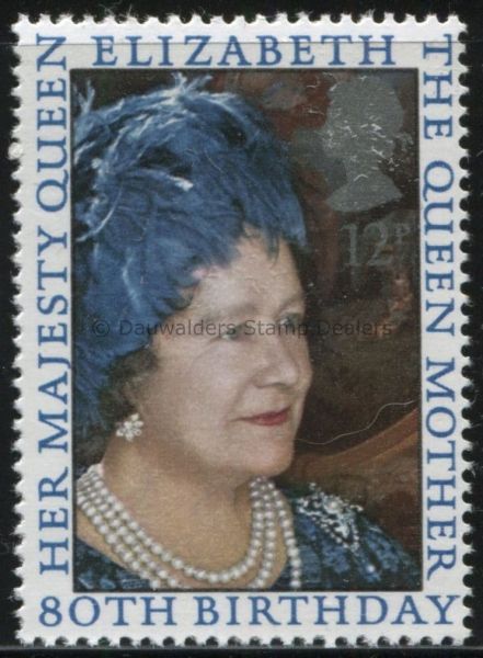 SG1129 12p Queen Mother 1980 Queen Mother