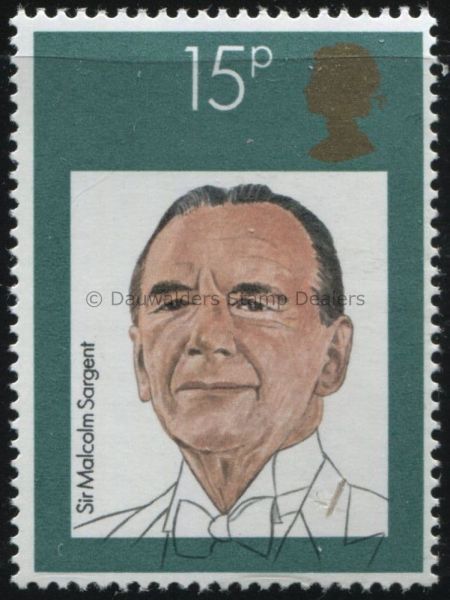 SG1132 15p Sir Malcolm Sargent 1980 Conductors