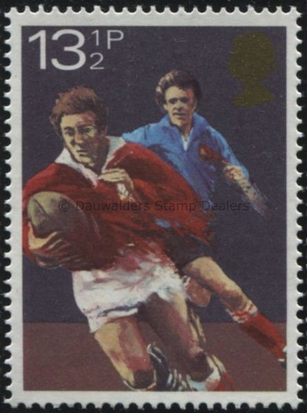 SG1135 13p Rugby 1980 Sport