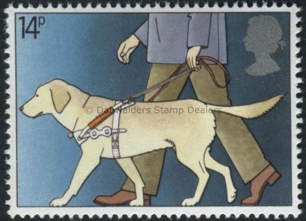 SG1147 14p Blind 1981 Disabled