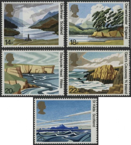 SG1155-1159 Set of 5 1981 National Trust