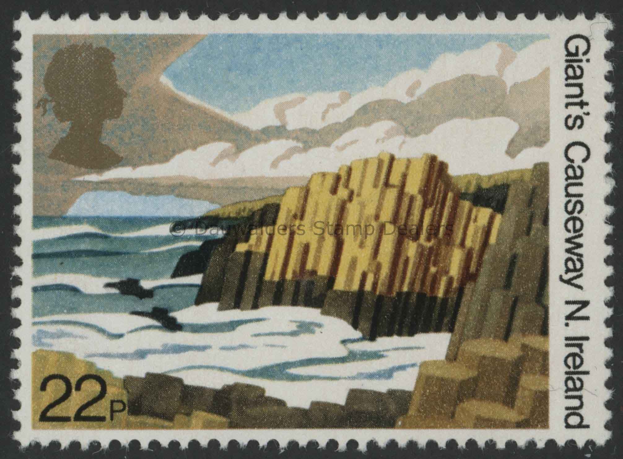 SG1158 22p Giant's Causeway 1981 National Trust