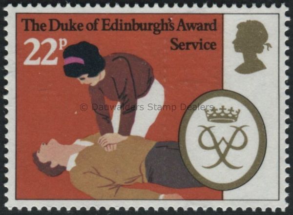 SG1164 22p Service 1981 Duke of Edinburgh Award