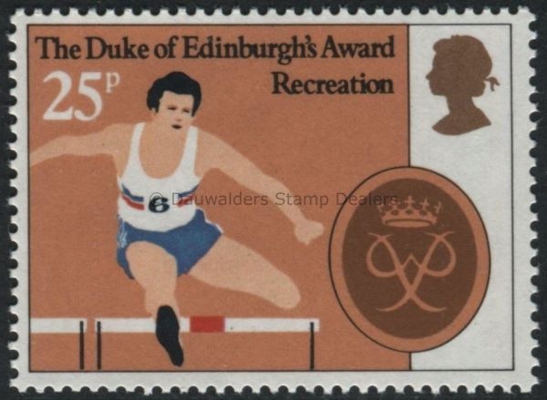 SG1165 25p Recreation 1981 Duke of Edinburgh Award