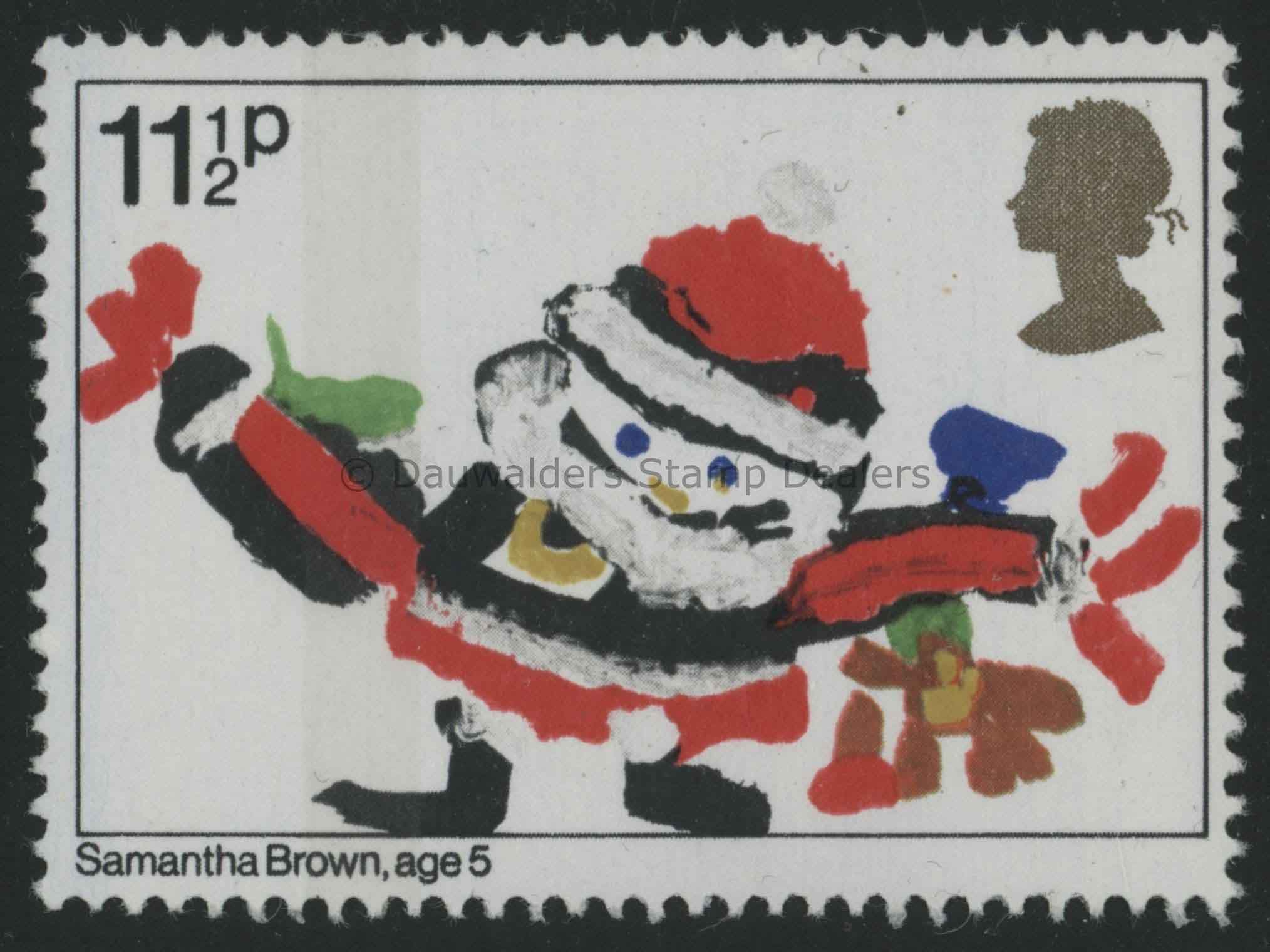 SG1170 11p Father Christmas 1981 Christmas