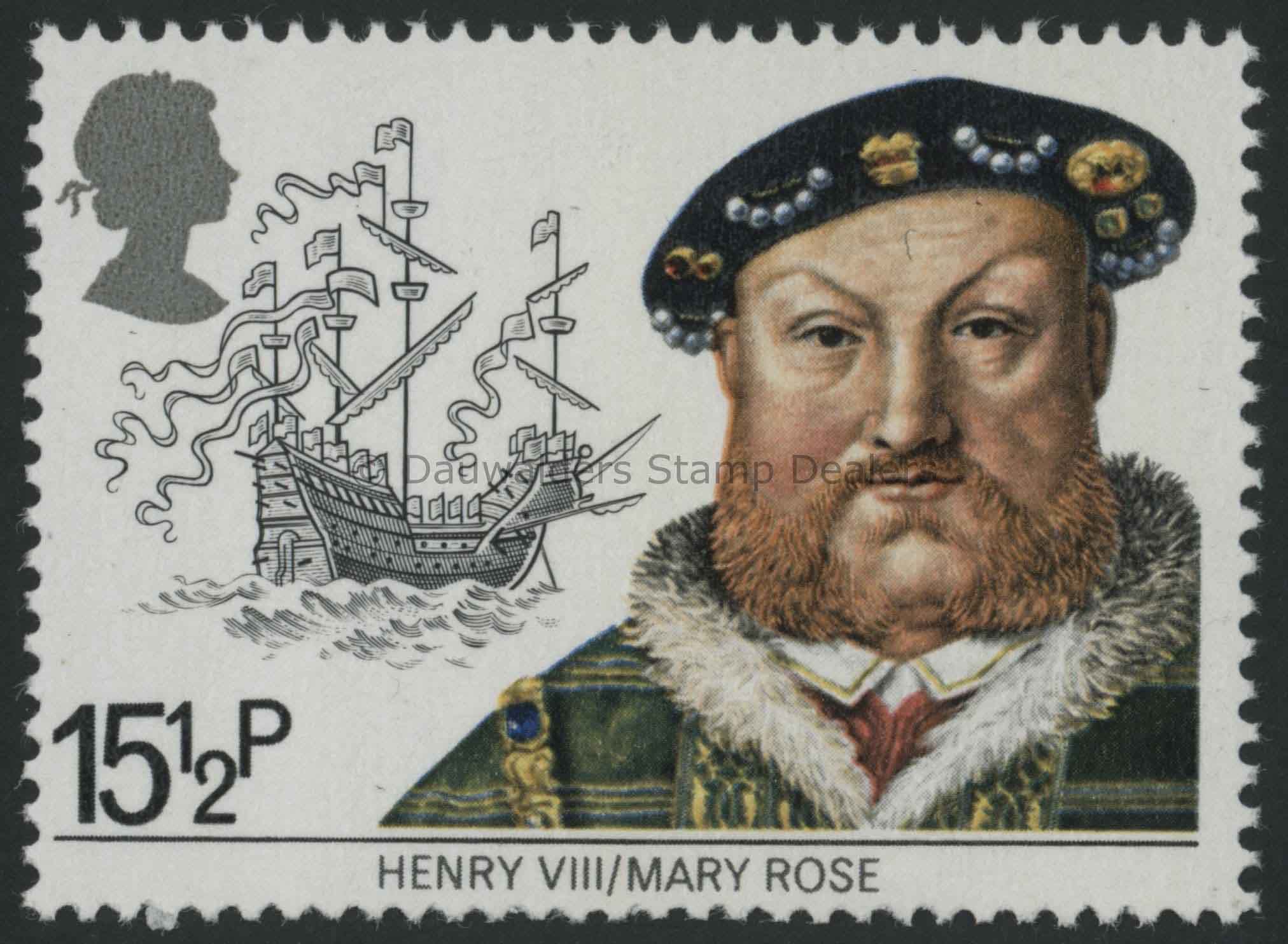 SG1187 15p Mary Rose 1982 Maritime Heritage