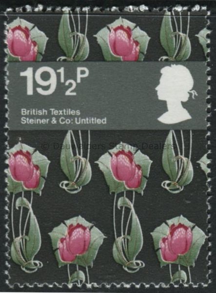 SG1193 19p Steiner and Co. 1982 British Textiles