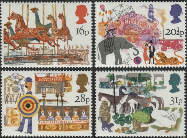 SG1227-1230 Set of 4 1983 Fairs