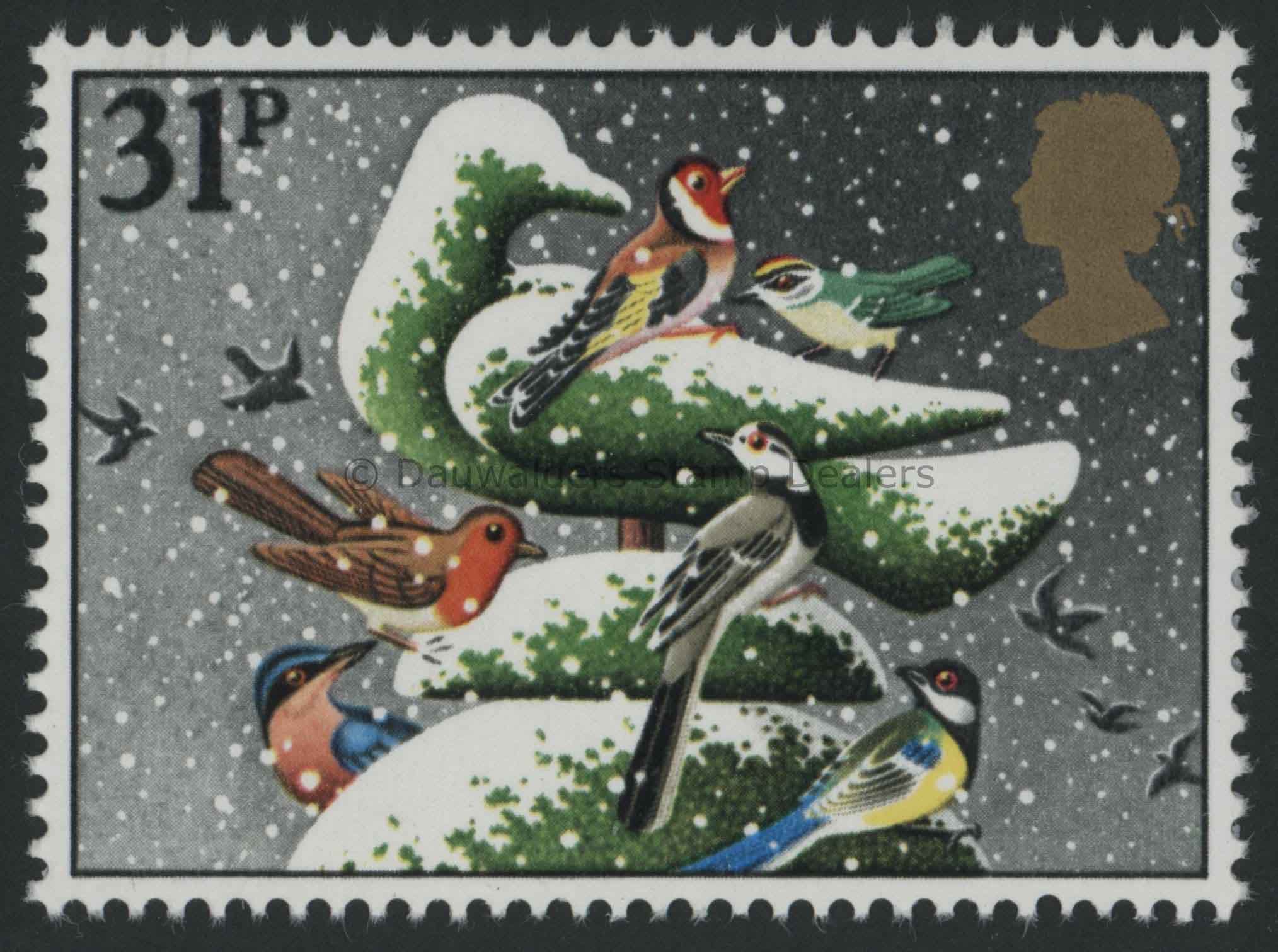 SG1231-1235 Set of 5 1983 Christmas