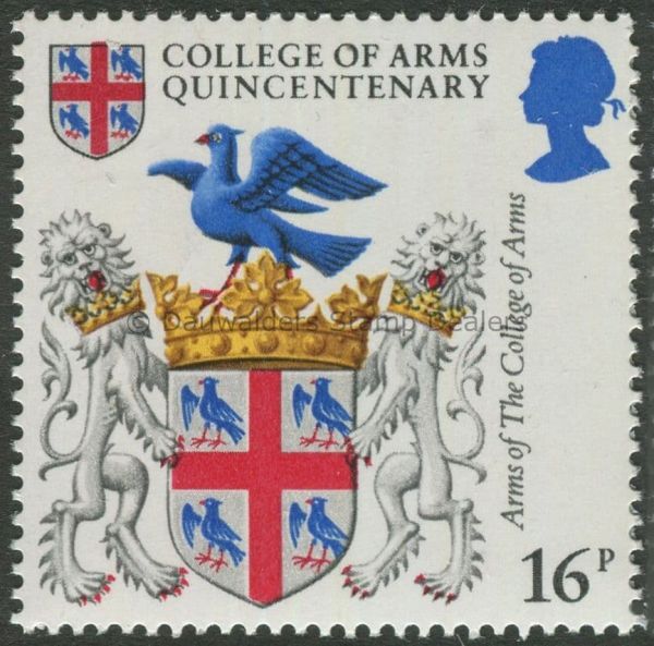 SG1236 16p College of Arms 1984 Heraldry