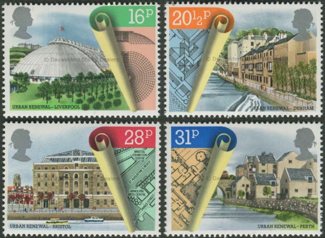 SG1245-1248 Set of 4 1984 Urban Renewal