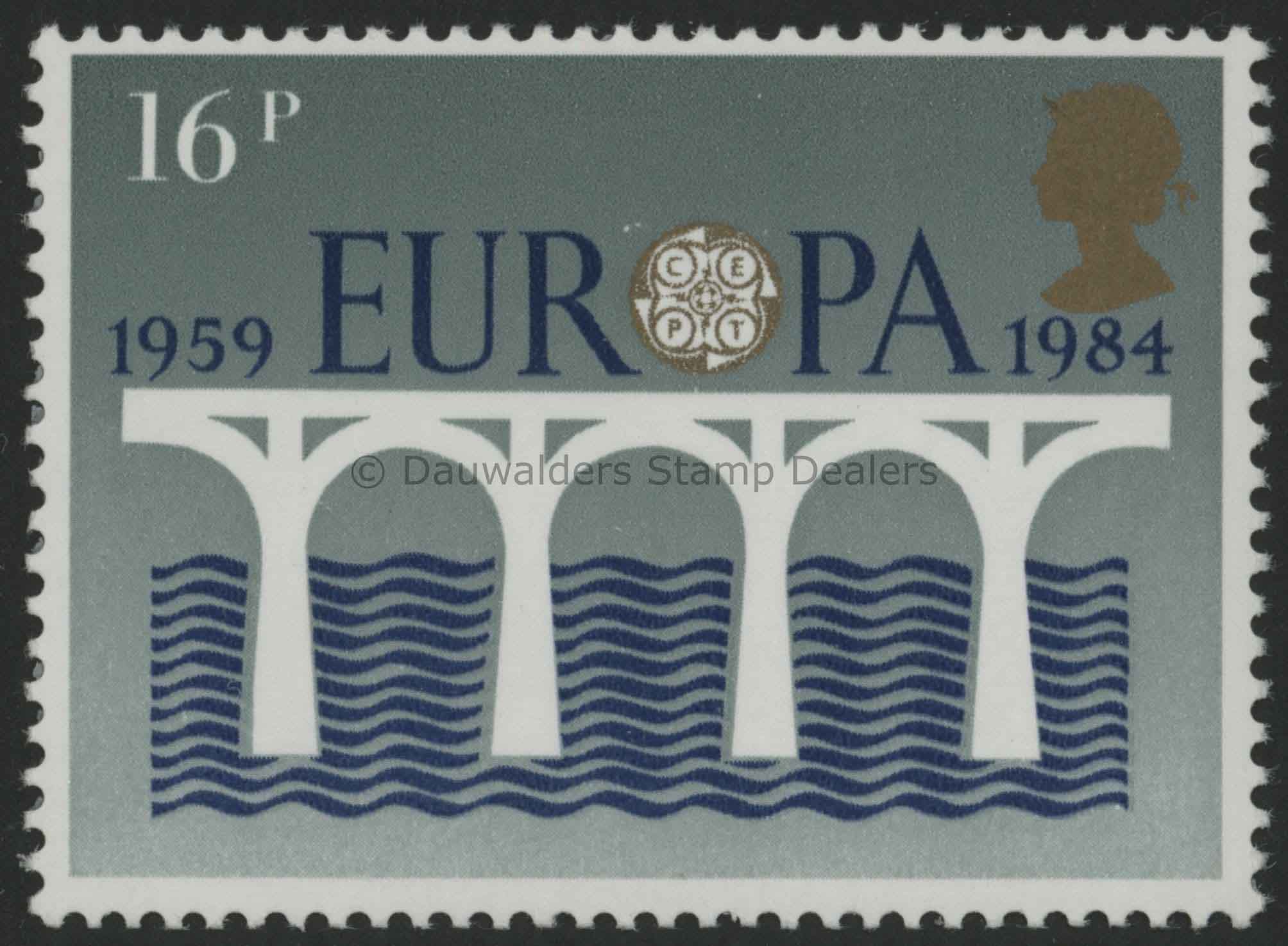 SG1249 16p Europa 1984 (C.E.P.T.)