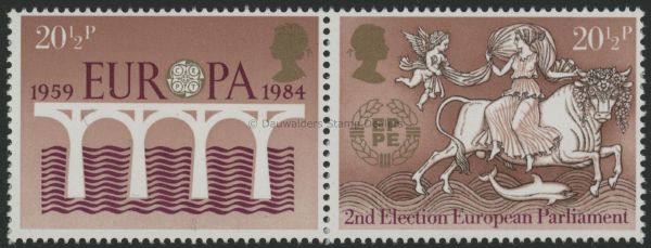 SG1251a 20p Europa 1984 (C.E.P.T.)