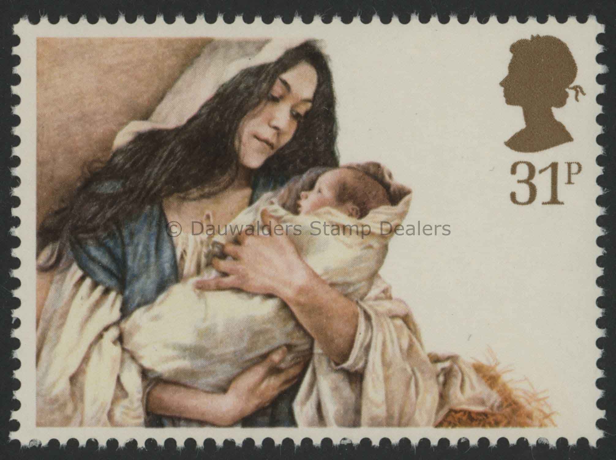 SG1270 31p Virgin and Child 1984 Christmas