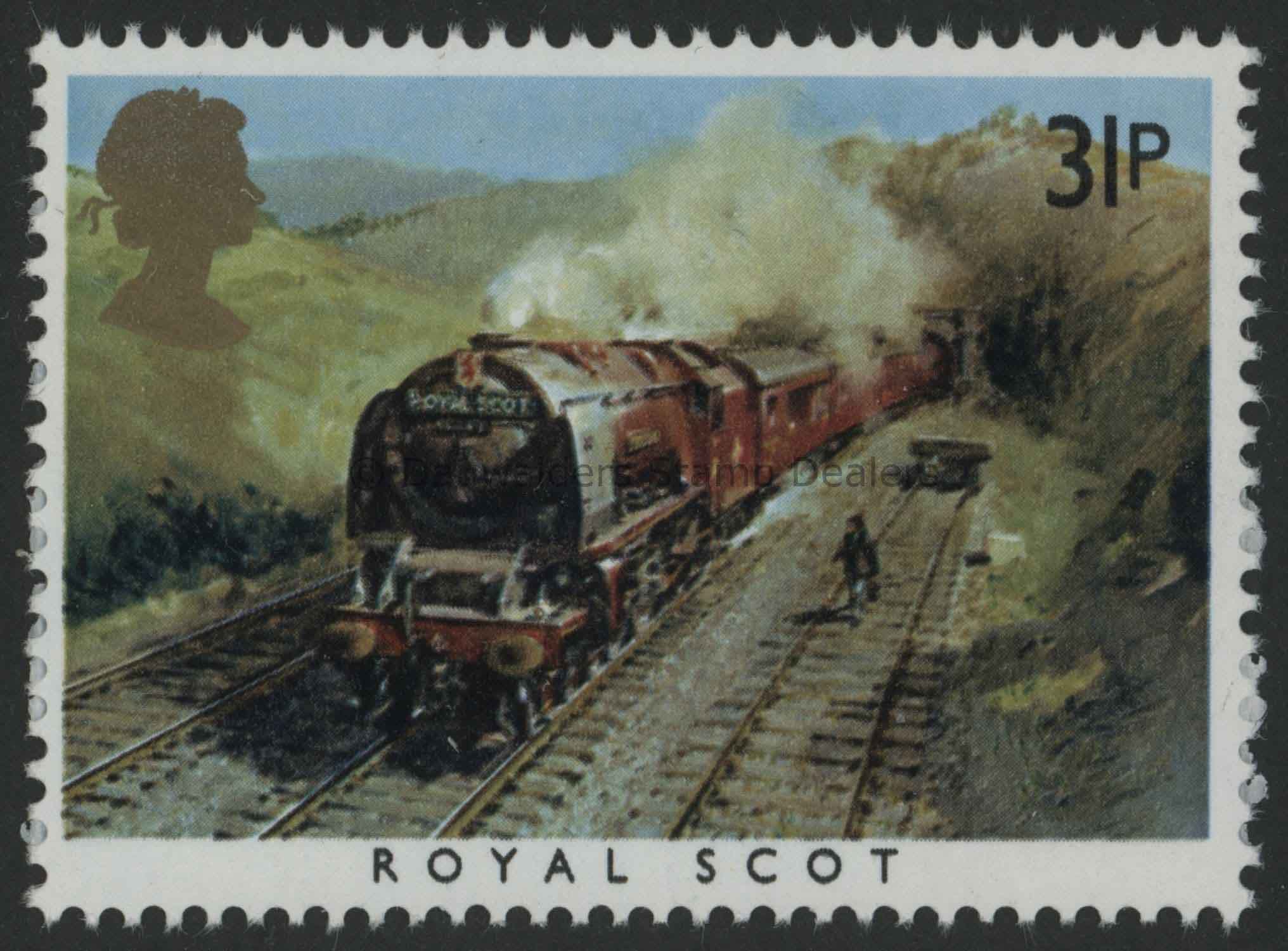 SG1275 31p Royal Scot 1985 Famous Trains