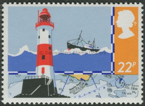 SG1287 22p Lighthouse 1985 Safety at Sea