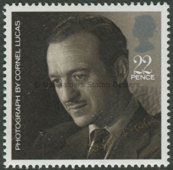 SG1299 22p Niven 1985 Film Stars