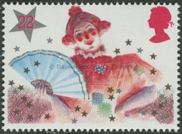 SG1305 22p Dame 1985 Christmas (Pantomime)