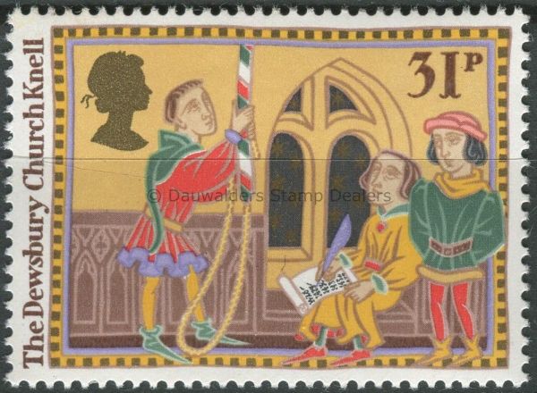 SG1345 31p Dewsbury Church 1986 Christmas (Folk Customs)