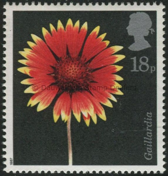 SG1347 18p Blanket Flower 1987 Flower (Alfred Lammer)