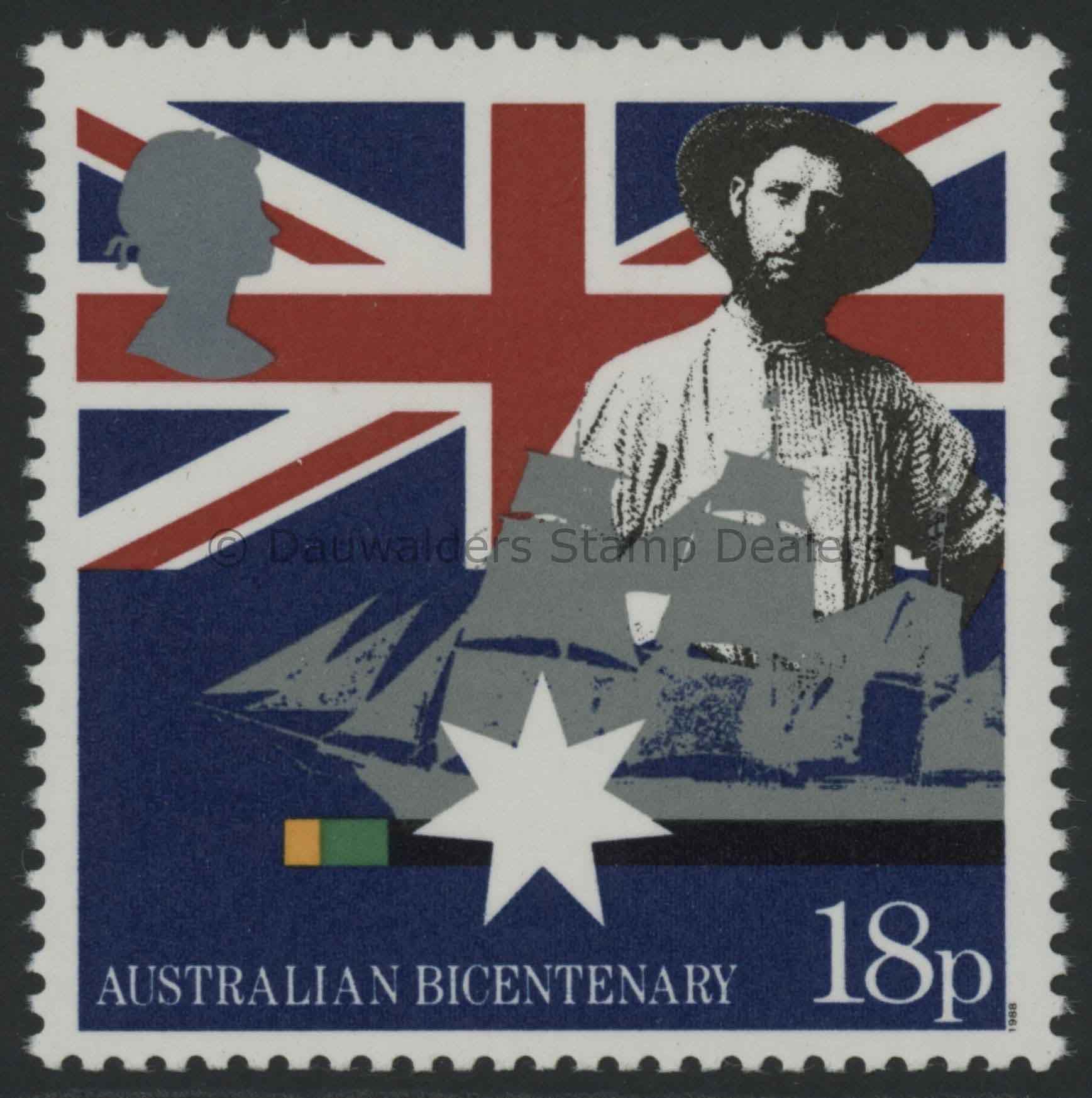 SG1396 18p 1988 Australia Bicentenary