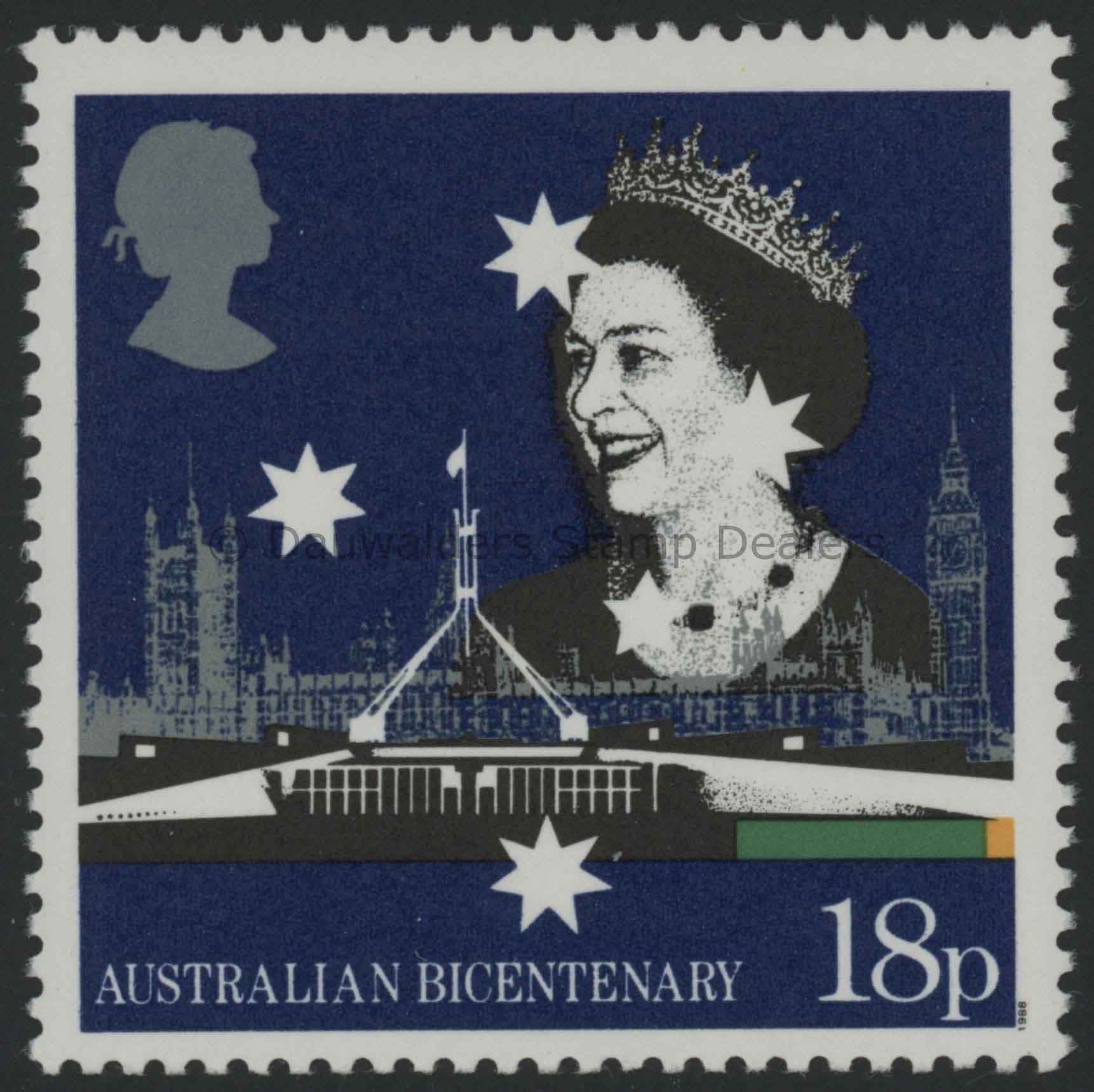 SG1397 18p 1988 Australia Bicentenary