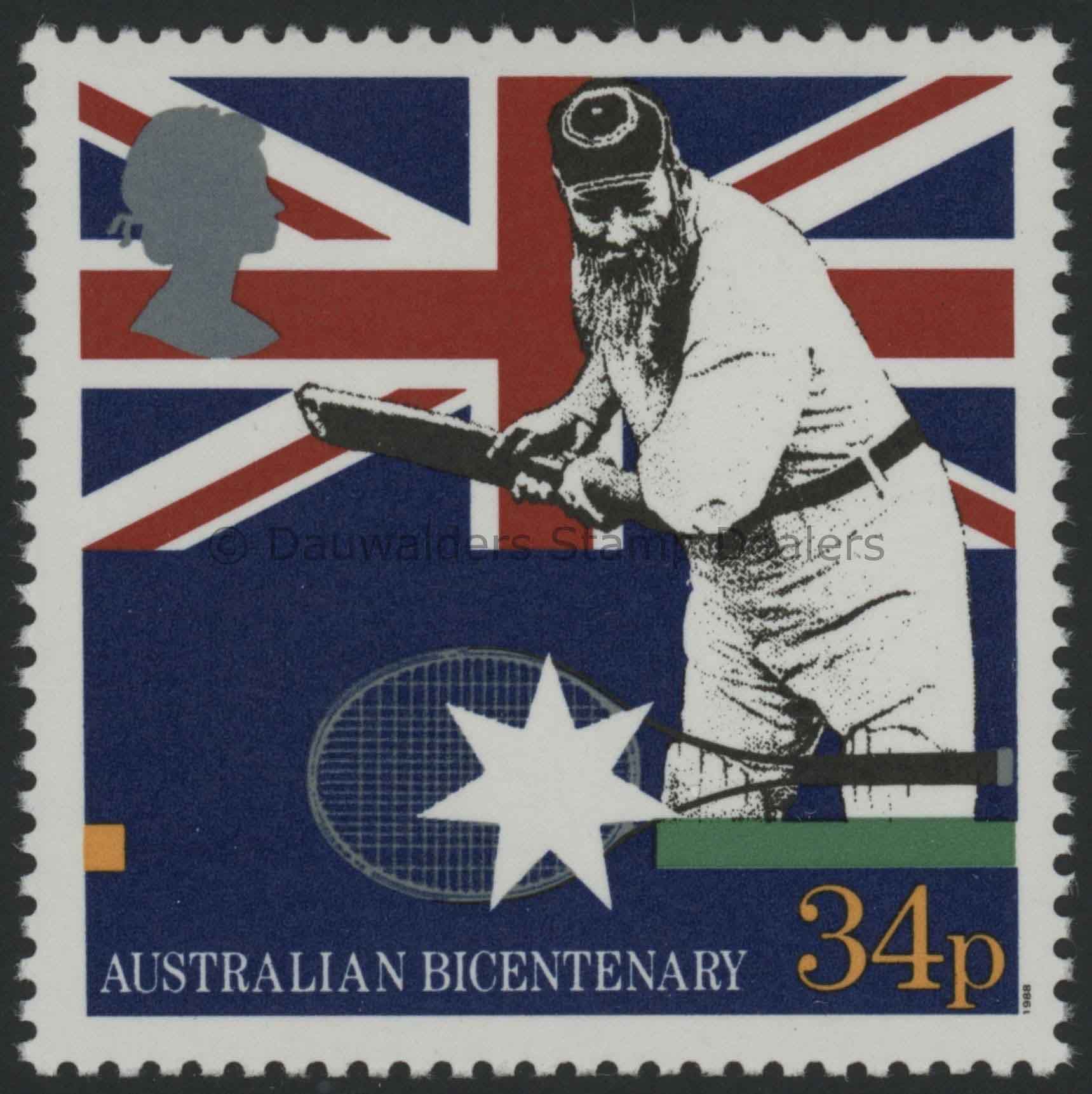 SG1398 34p 1988 Australia Bicentenary