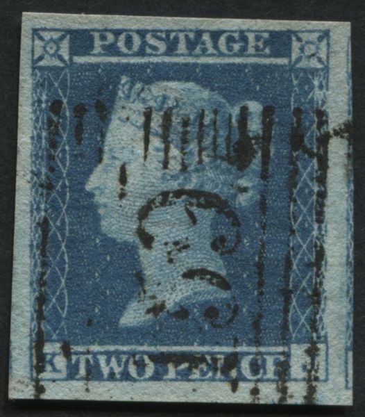 SG14 2d Blue KJ, extraordinary 4 huge margins