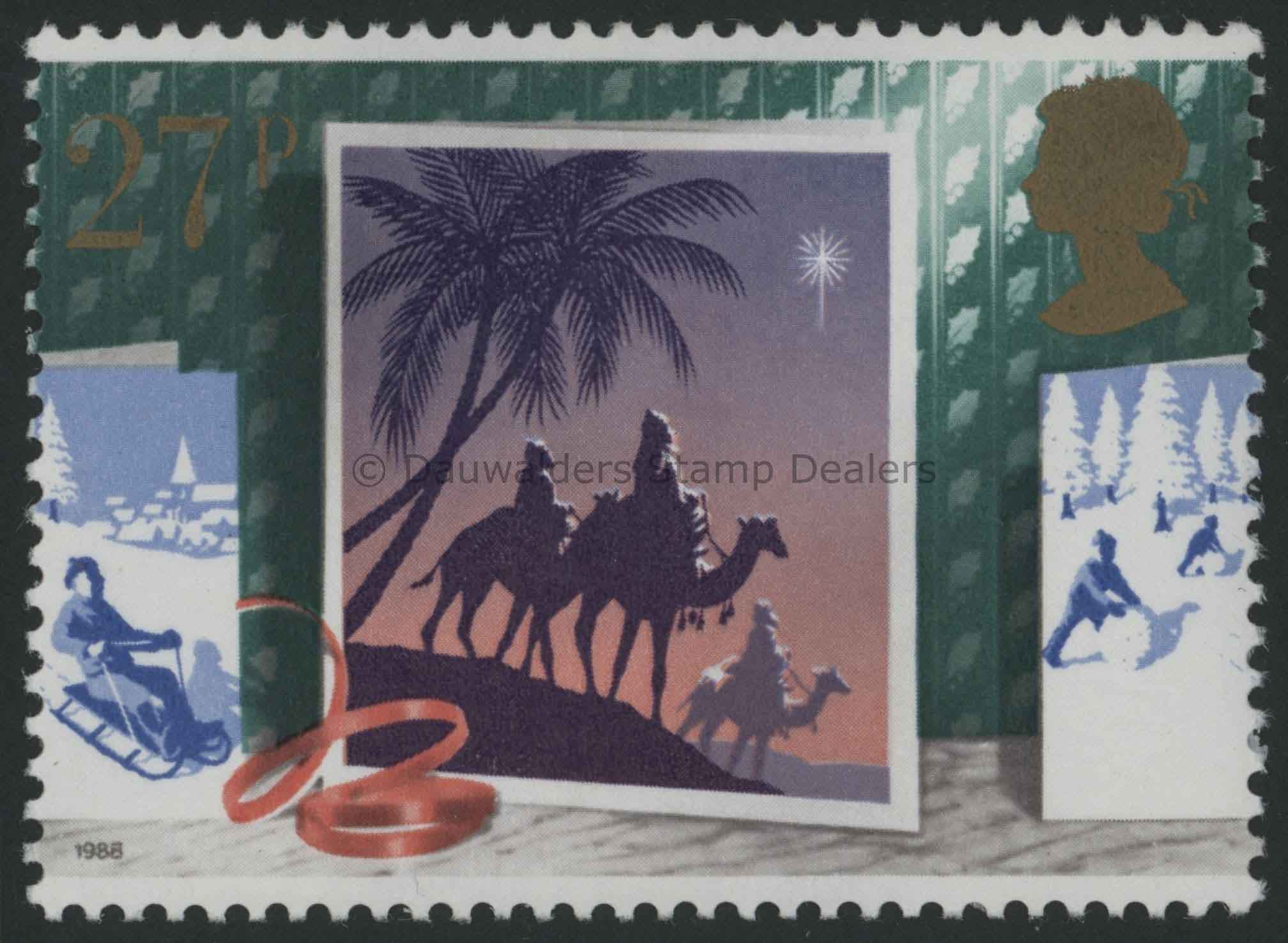 SG1416 27p Three Wise Men 1988 Christmas