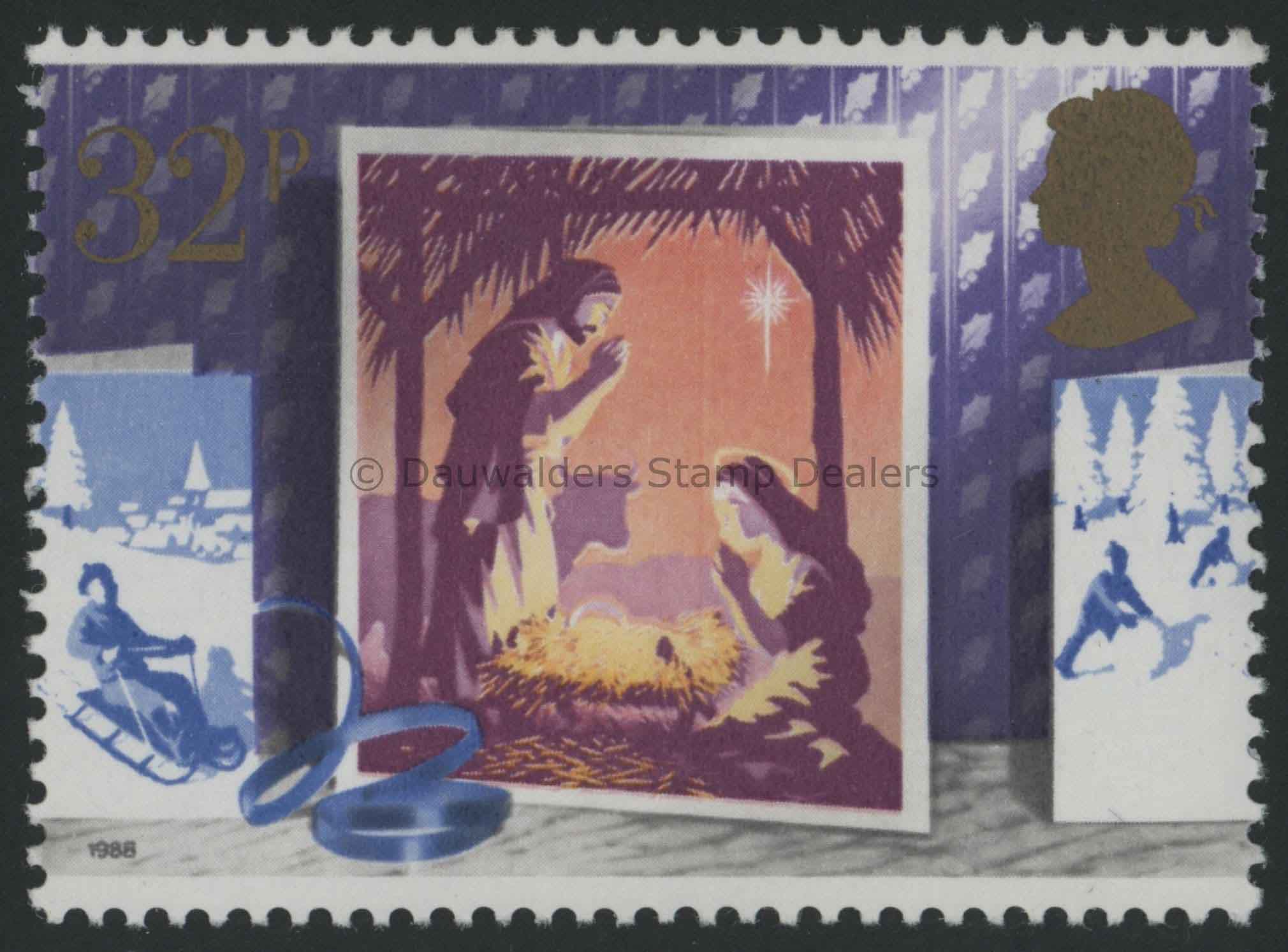 SG1417 32p Nativity 1988 Christmas