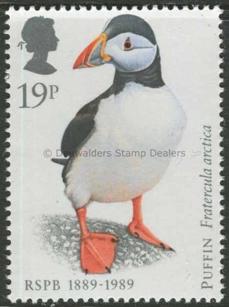 SG1419 19p Puffins 1989 Birds