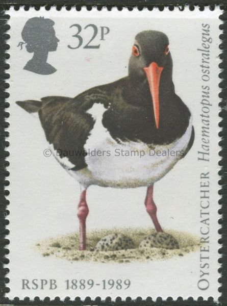 SG1421 32p Oystercatcher 1989 Birds