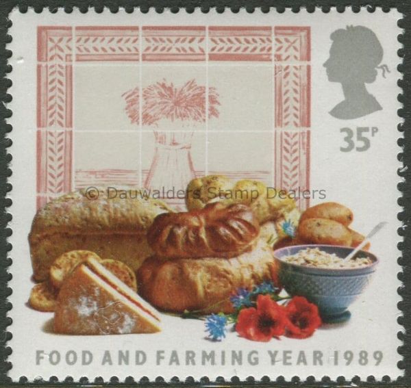 SG1431 35p Cereal 1989 Food and Farming