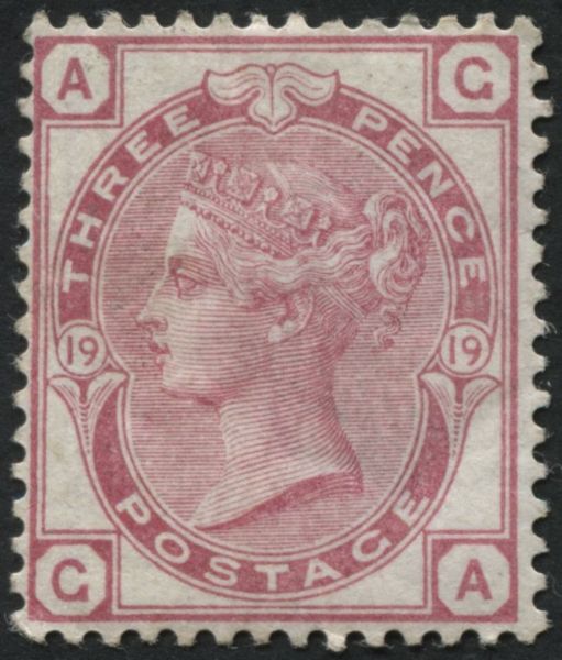 SG144 Plate 19, veryclean mint example