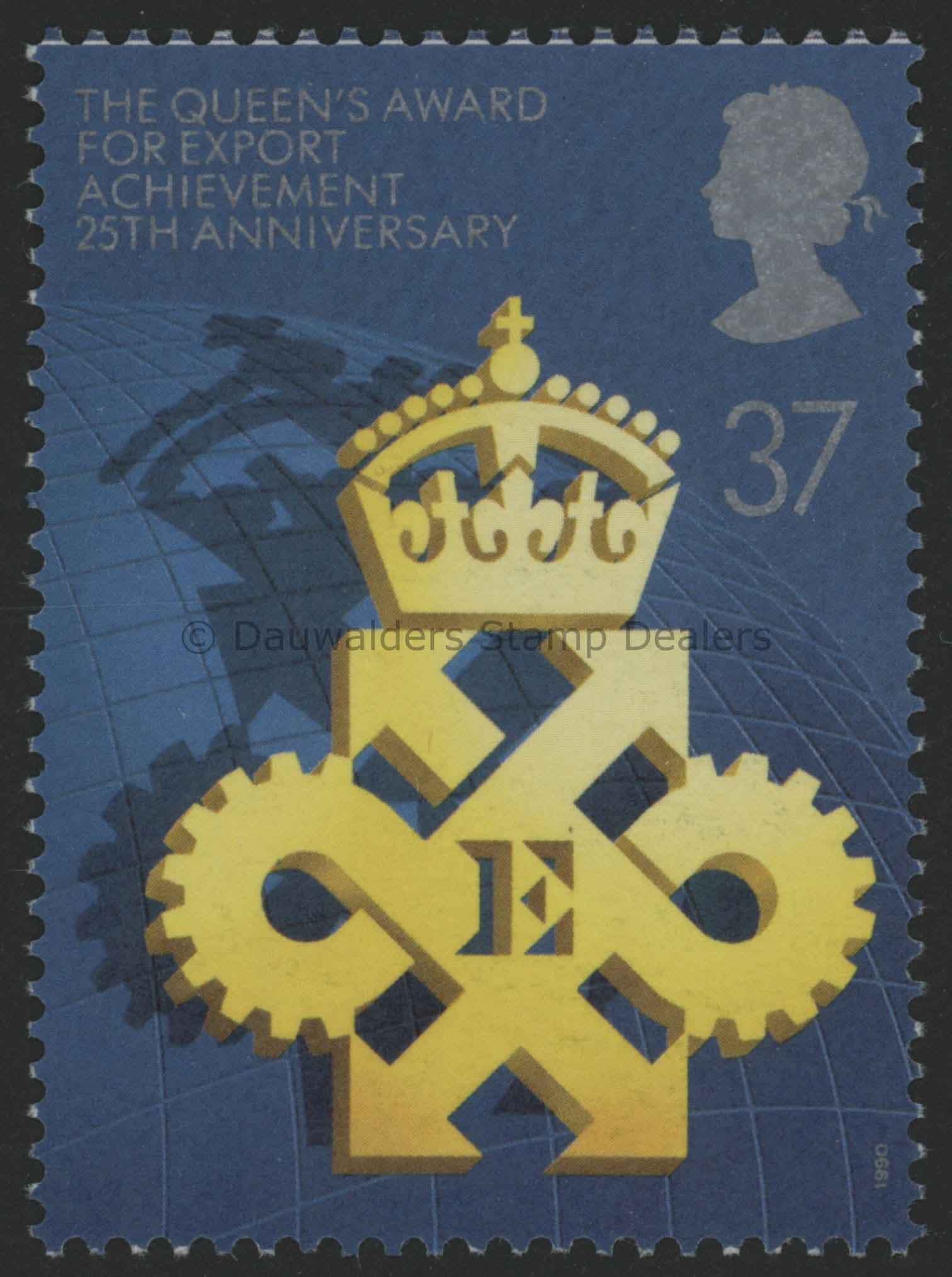 SG1499 37p Export 1990 Queen's Award for Export