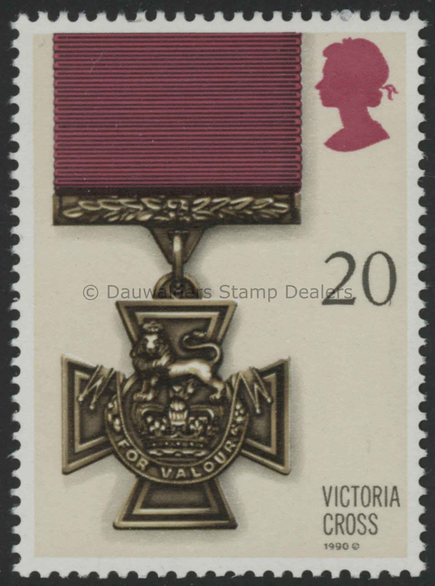 SG1517 20p Victoria Cross 1990 Medals