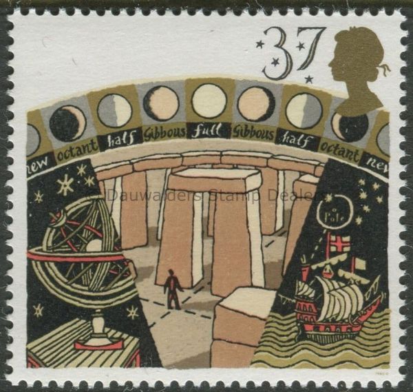 SG1525 37p Stonehenge 1990 Astronomy