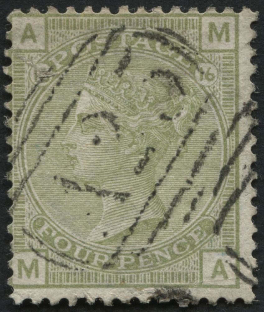 SG153 4d Sage Green Pl.16, had a short life, fine bright colour